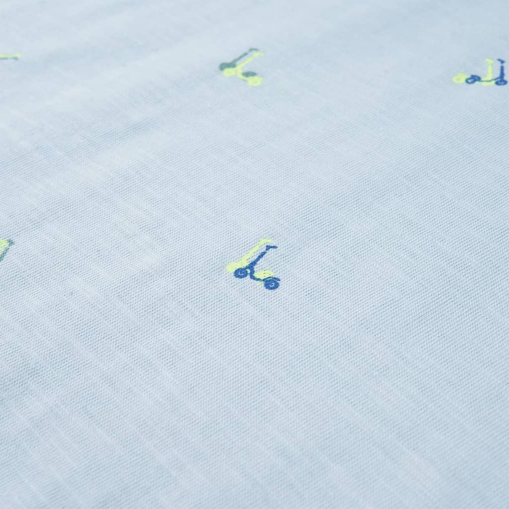 T-shirt para criança azul-escuro 140