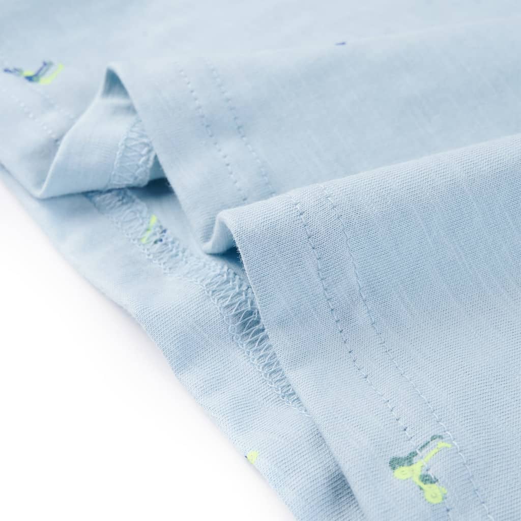 T-shirt para criança azul-escuro 140