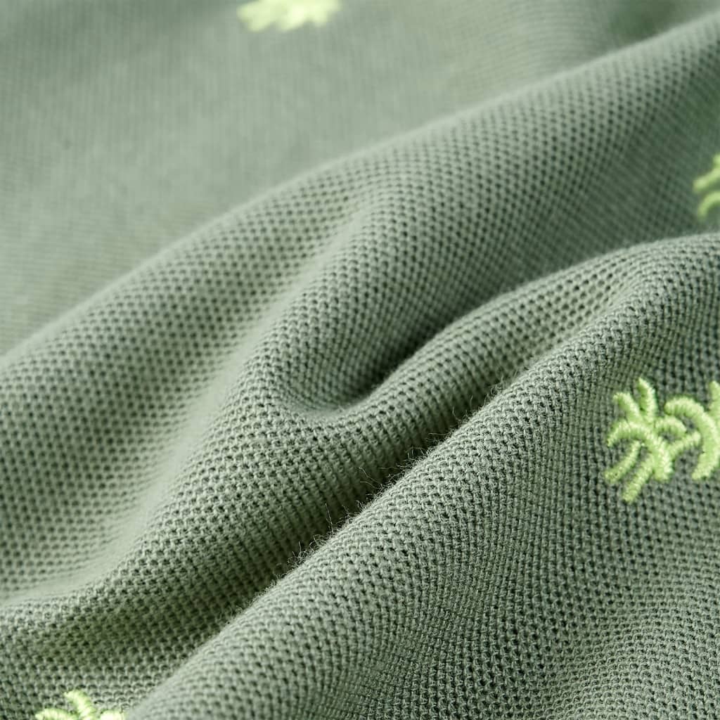 Polo para criança azul-escuro 128