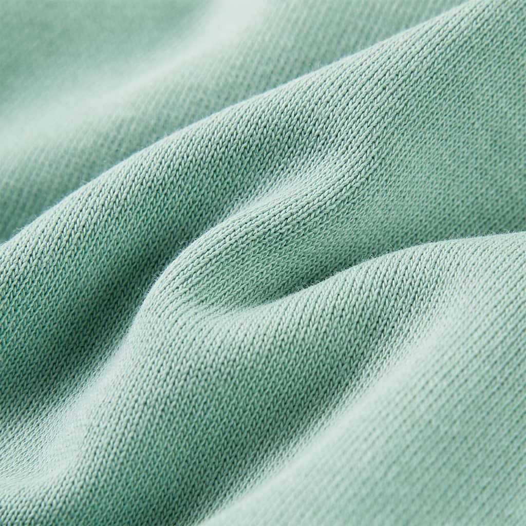 Sweatshirt para criança azul-suave mesclado 140