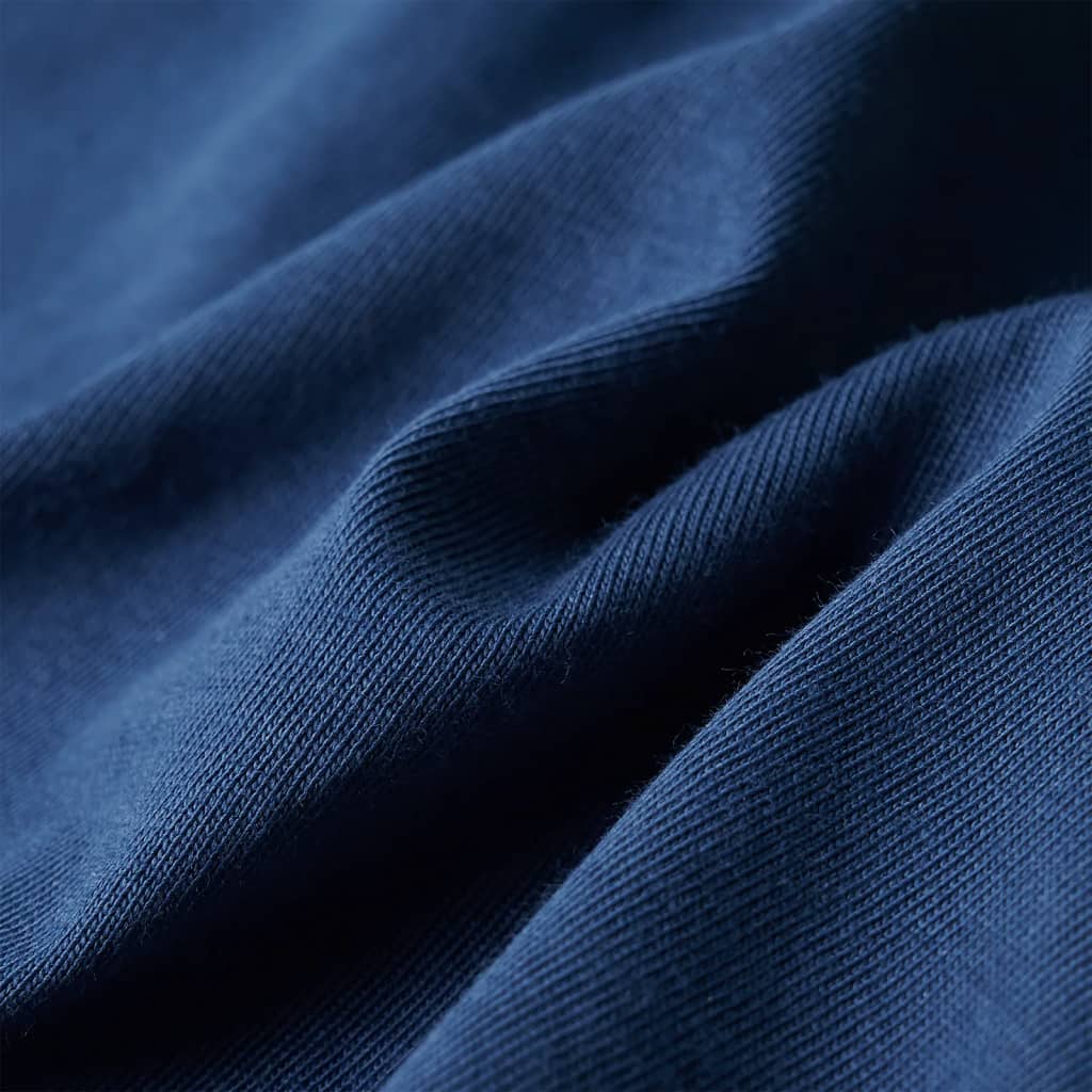 T-shirt para criança azul-escuro 92