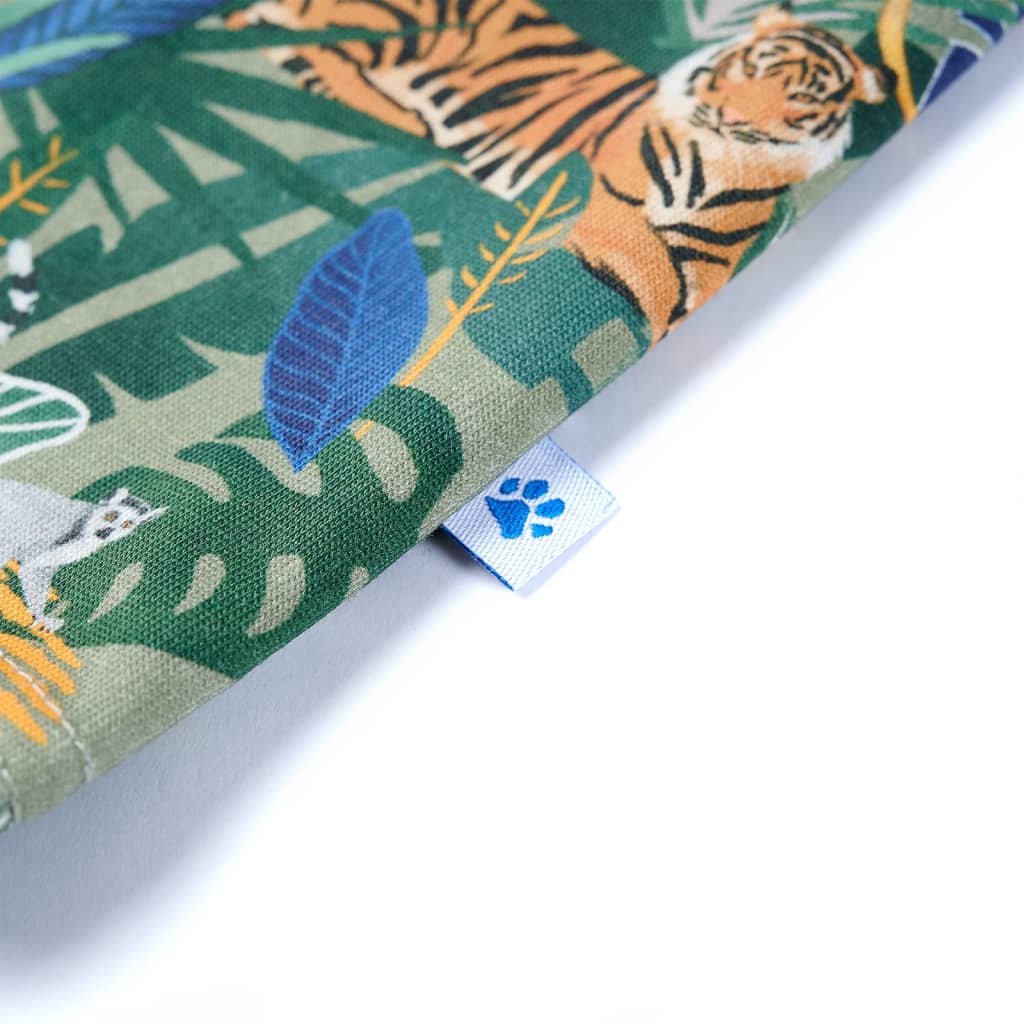 T-shirt de manga curta para criança multicor 140