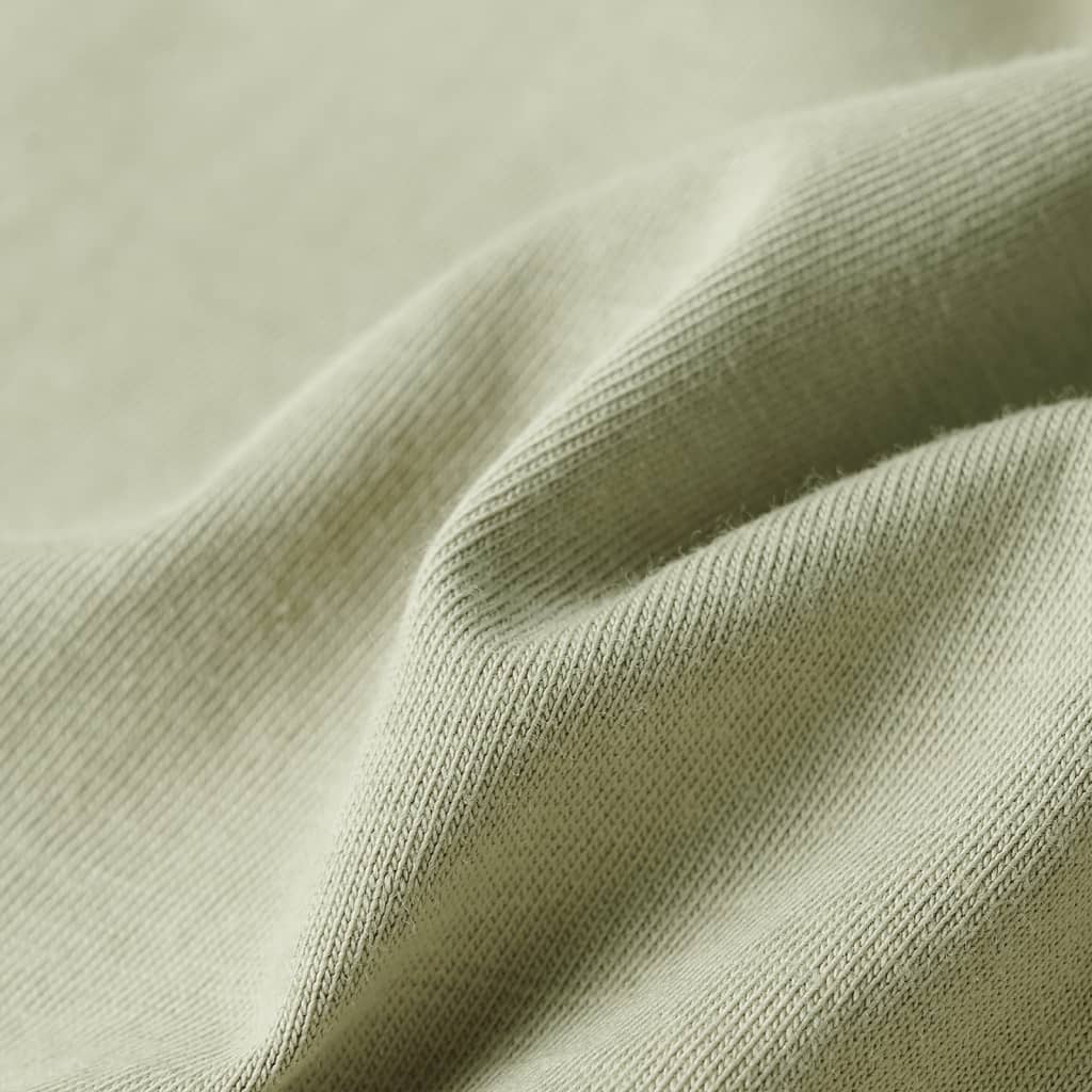 T-shirt de manga curta para criança azul-claro 140