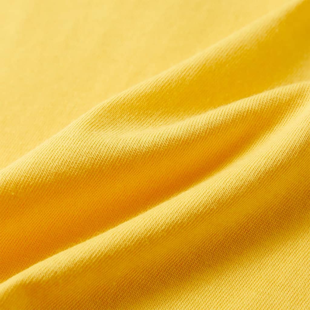 T-shirt de manga curta para criança azul-claro 140