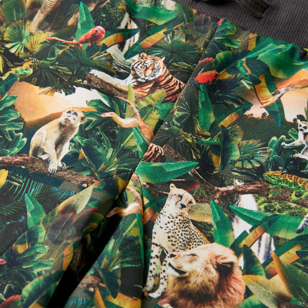 Calções de criança com cordão azul-petróleo 140