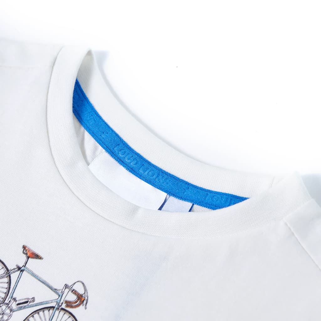 T-shirt para criança azul 140