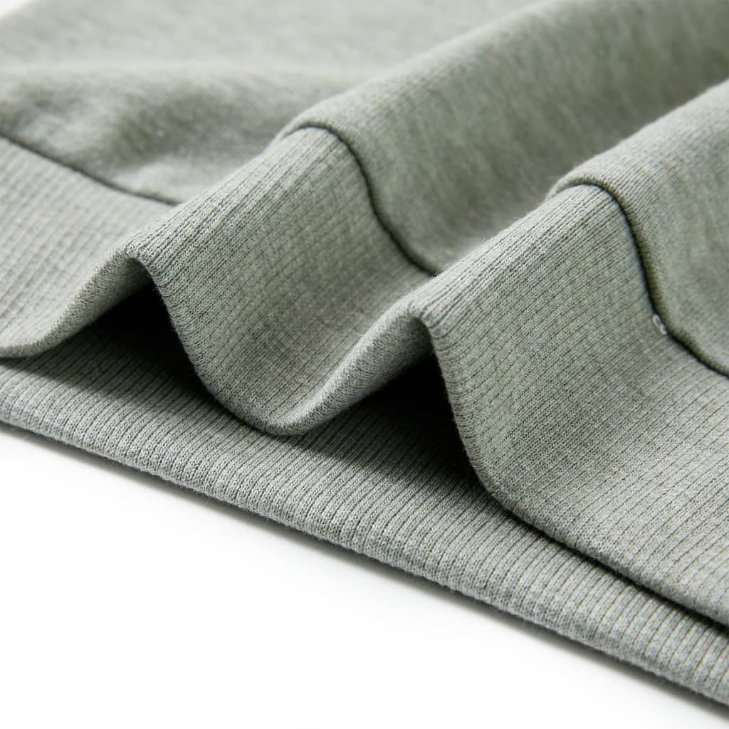 Sweatshirt para criança cor caqui-claro mesclado 104