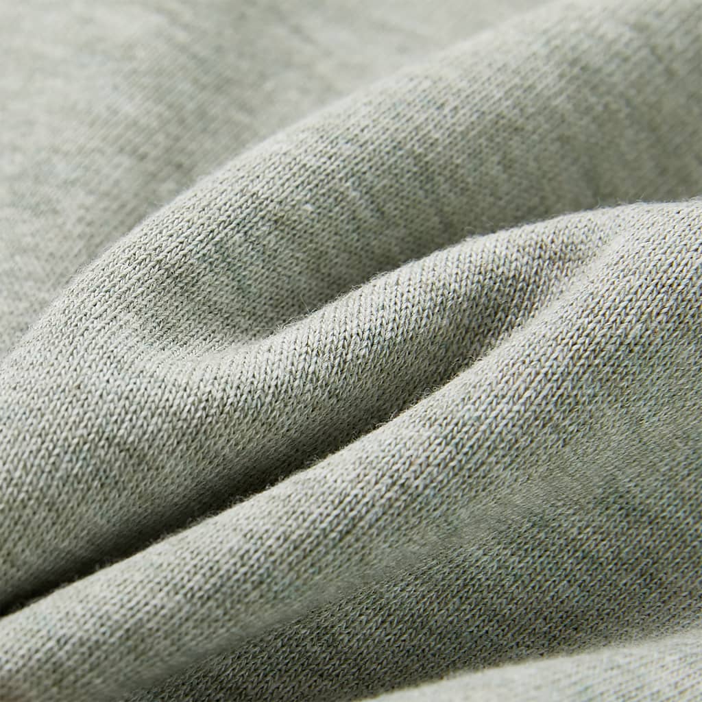 Sweatshirt para criança cor caqui-claro mesclado 104