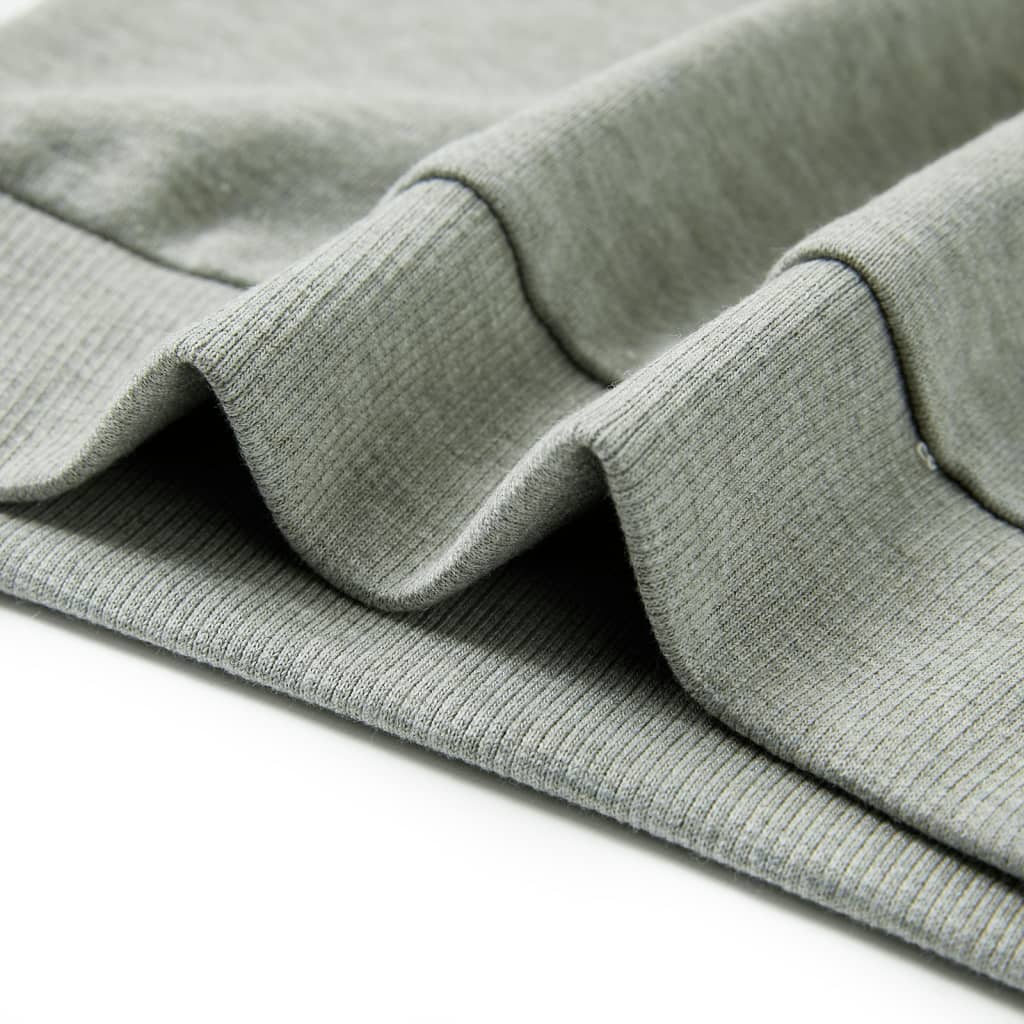 Sweatshirt para criança cor caqui-claro mesclado 104