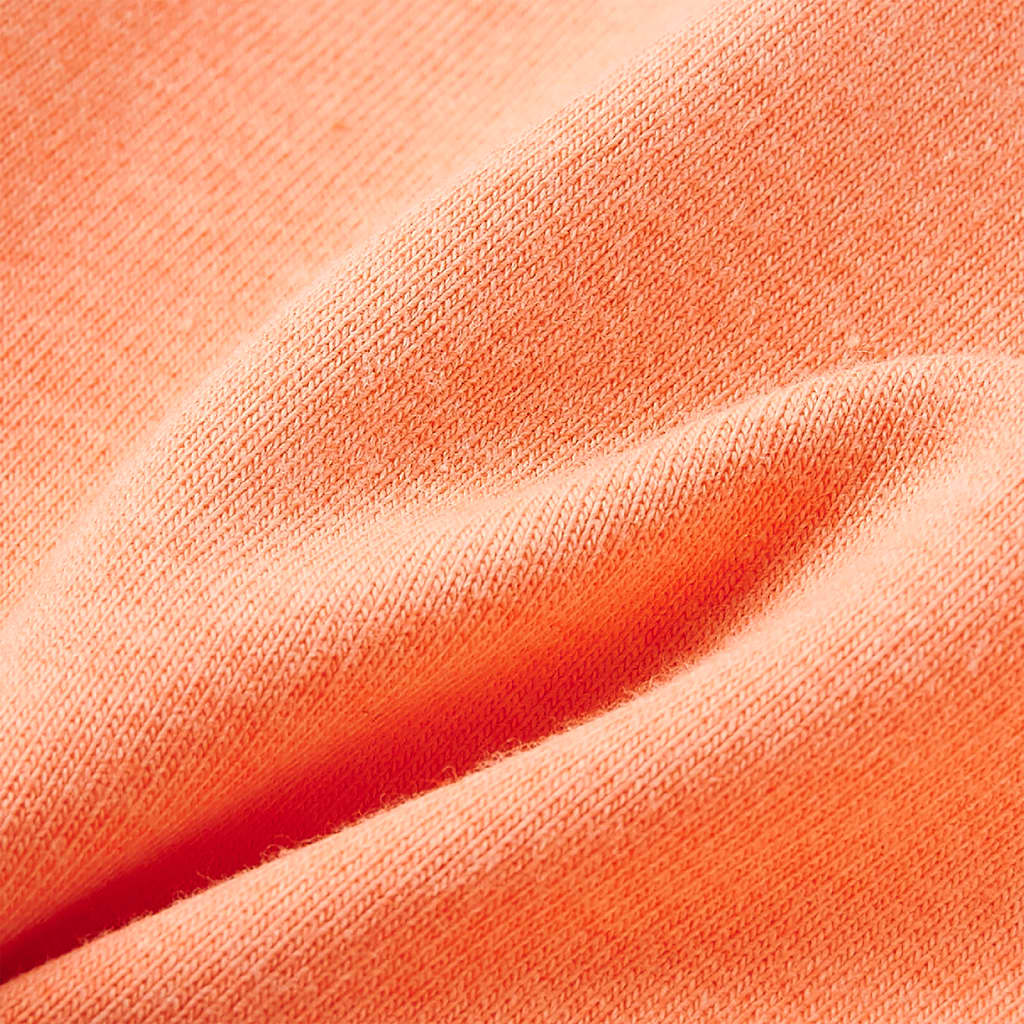 Calções de criança com cordão laranja néon 128