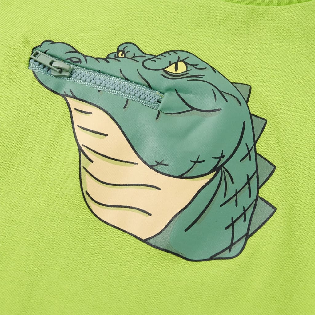 T-shirt de criança azul médio 116