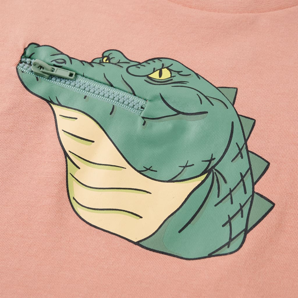 T-shirt de criança azul médio 116