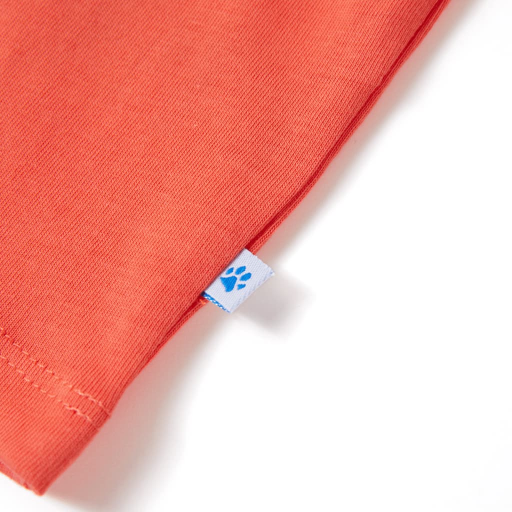 T-shirt manga curta para criança verde-claro 116