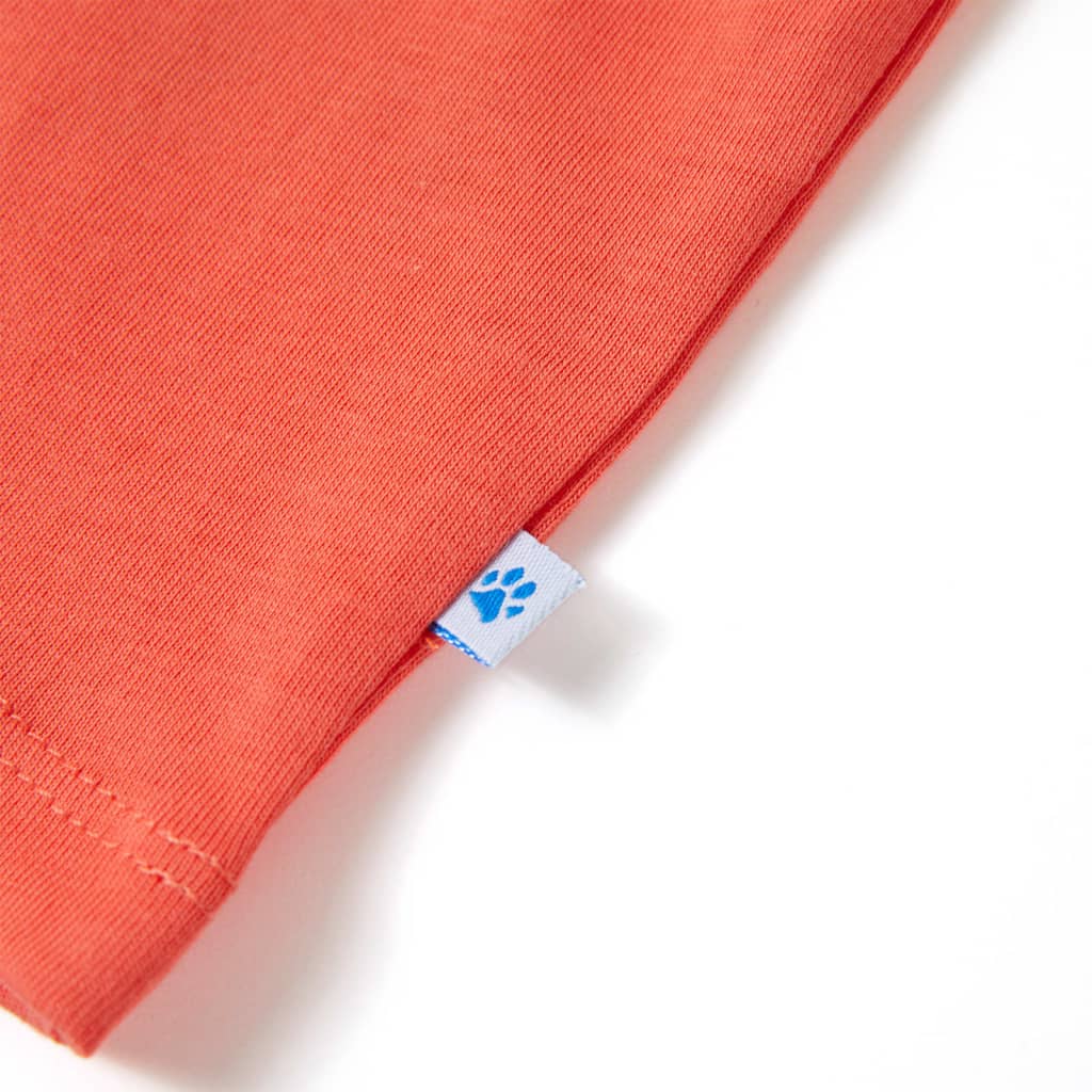 T-shirt manga curta para criança verde-claro 116