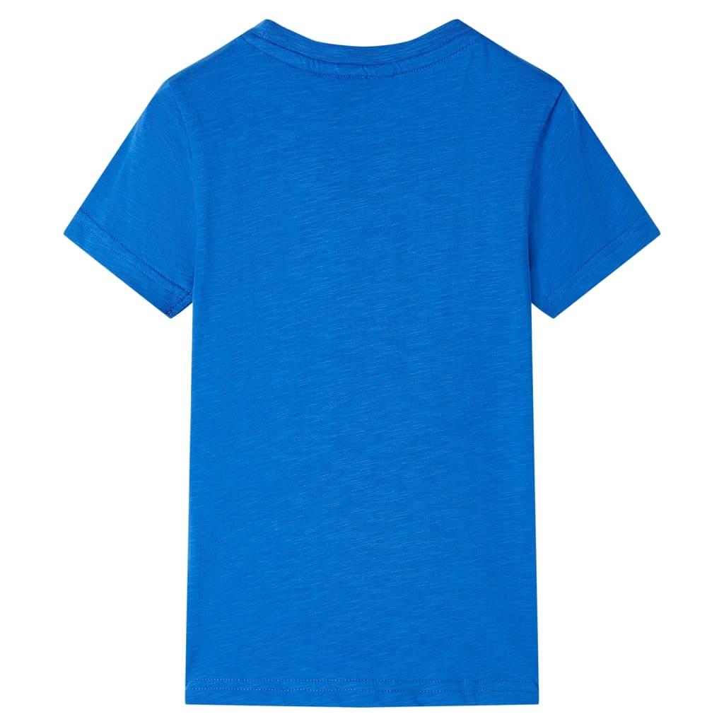T-shirt de criança azul 128