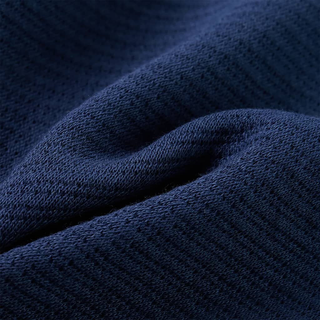 Calções de criança com cordão azul-escuro 92