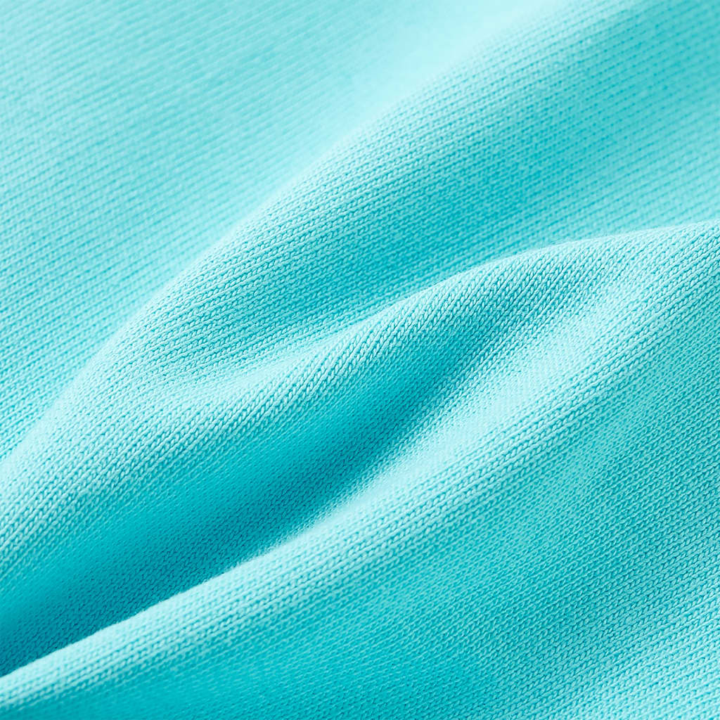 Calções de criança com cordão azul-água 128