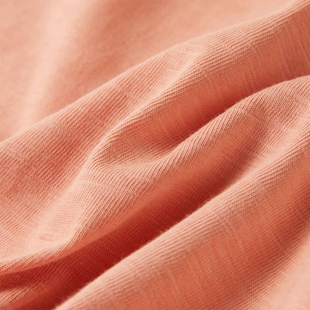 T-shirt de manga curta para criança azul-escuro 116