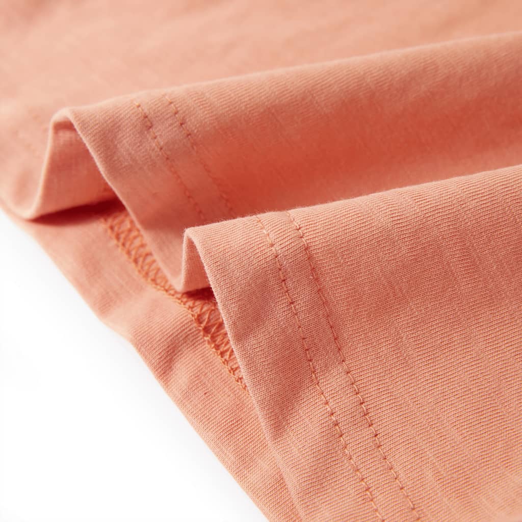 T-shirt de manga curta para criança azul-escuro 116