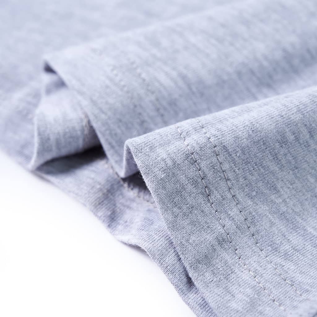 T-shirt para criança cinzento 128