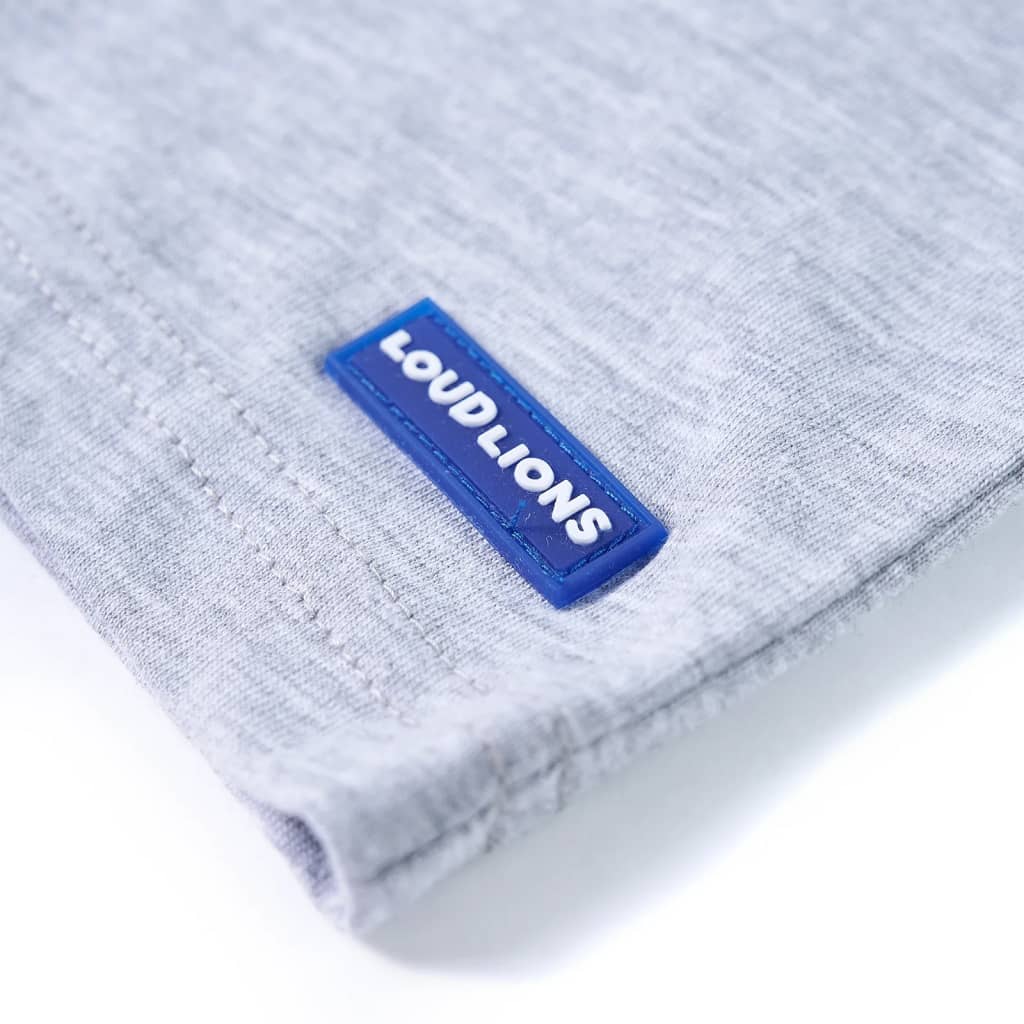 T-shirt para criança cinzento 128