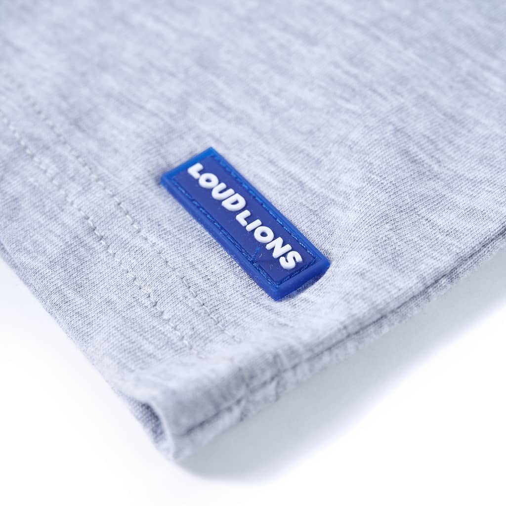 T-shirt para criança cinzento 128