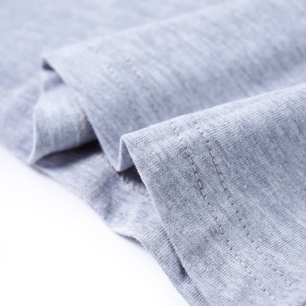 T-shirt para criança cinzento 128