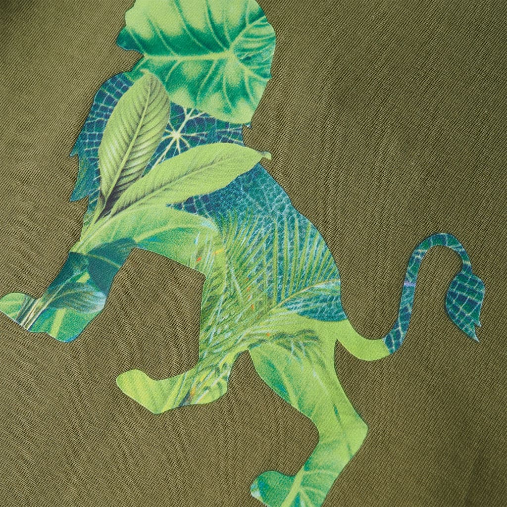 T-shirt de criança cor caqui 128