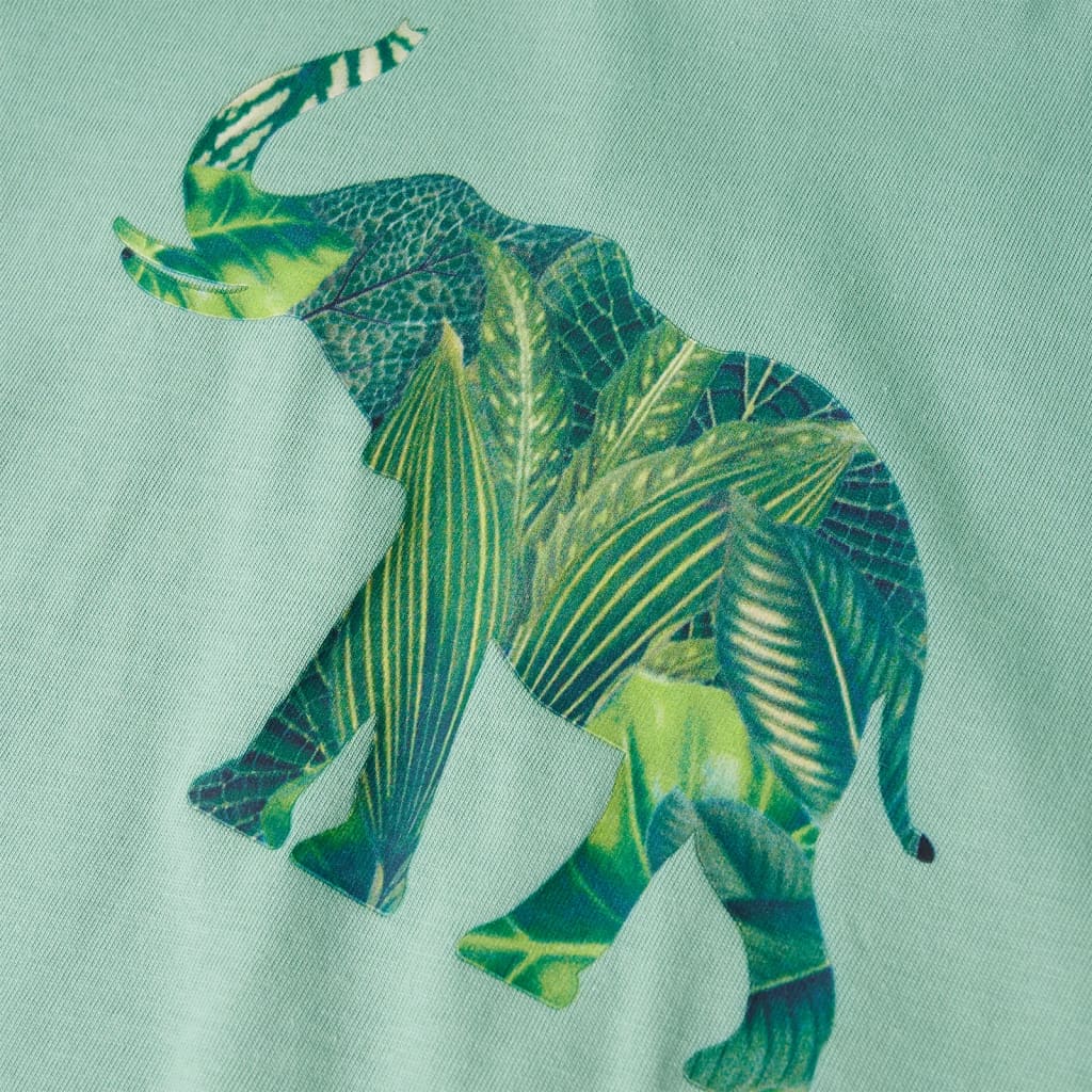 T-shirt para criança azul-escuro 140