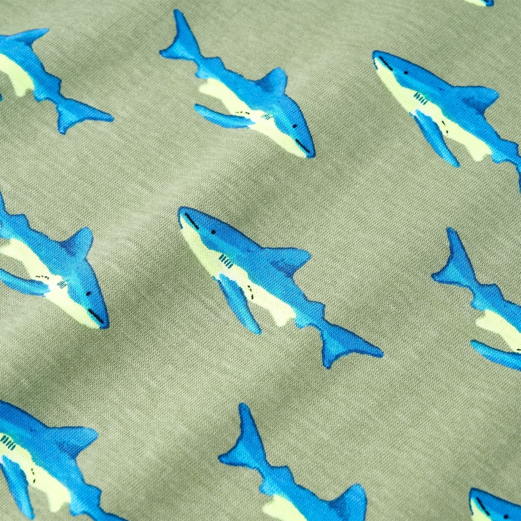 T-shirt para criança azul-escuro 92