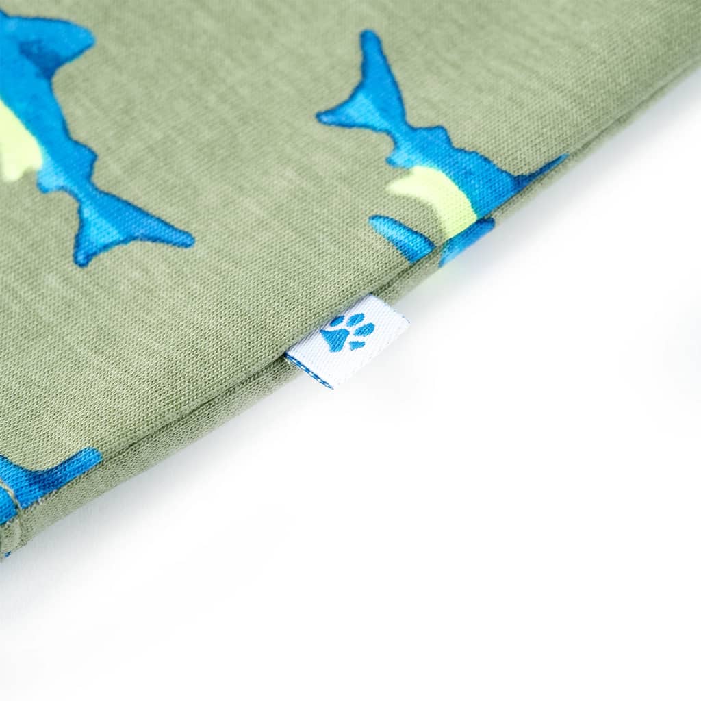 T-shirt para criança azul-escuro 92