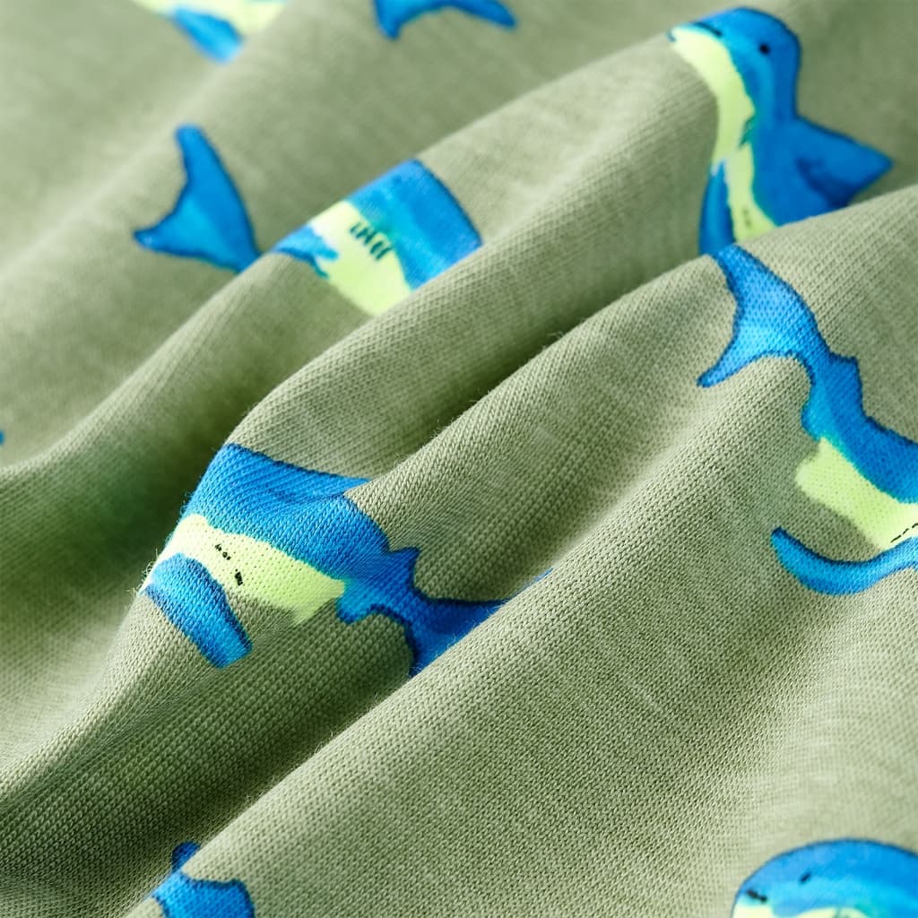 T-shirt para criança azul-escuro 92