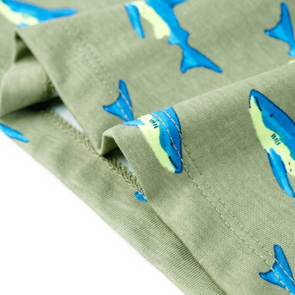 T-shirt para criança azul-escuro 92