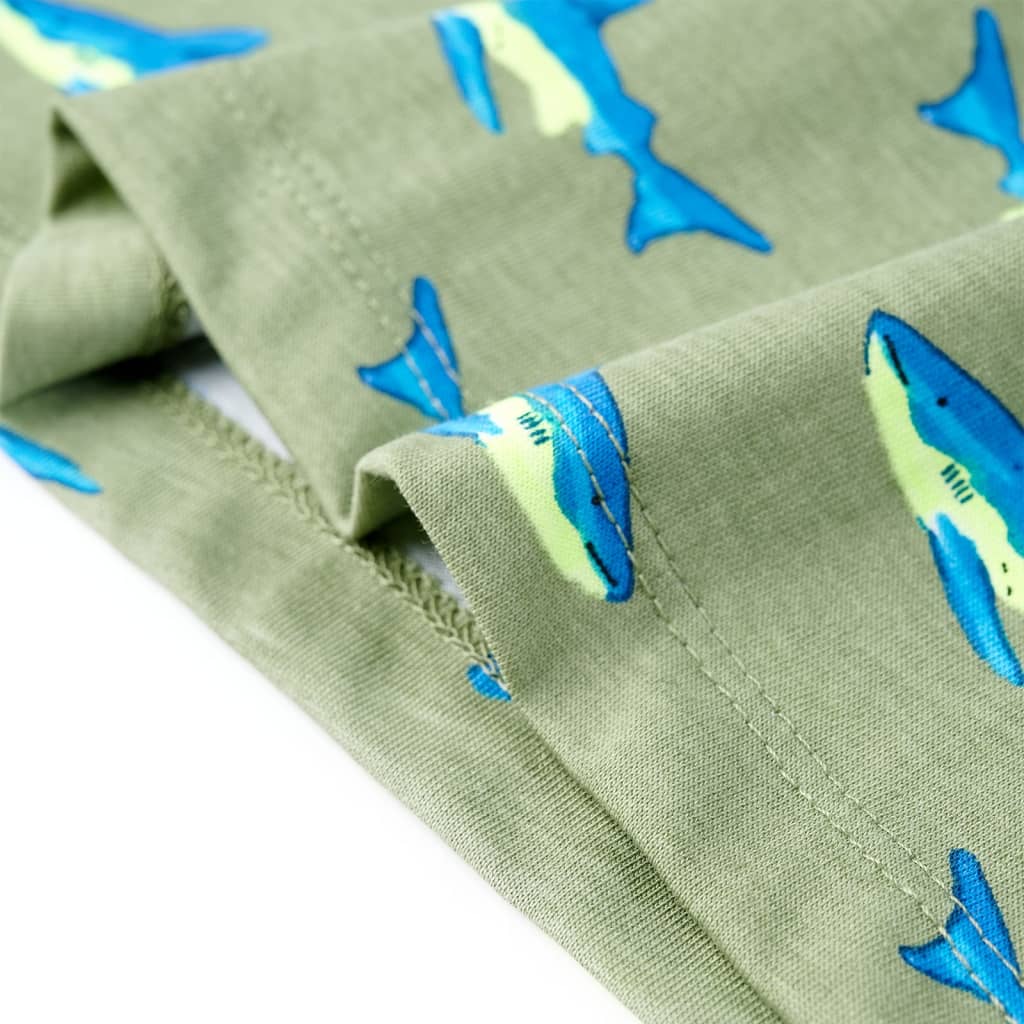 T-shirt para criança azul-escuro 92