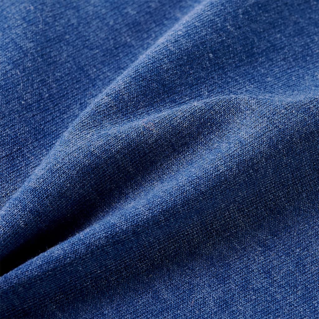 Calções de criança com cordão azul-escuro mesclado 128