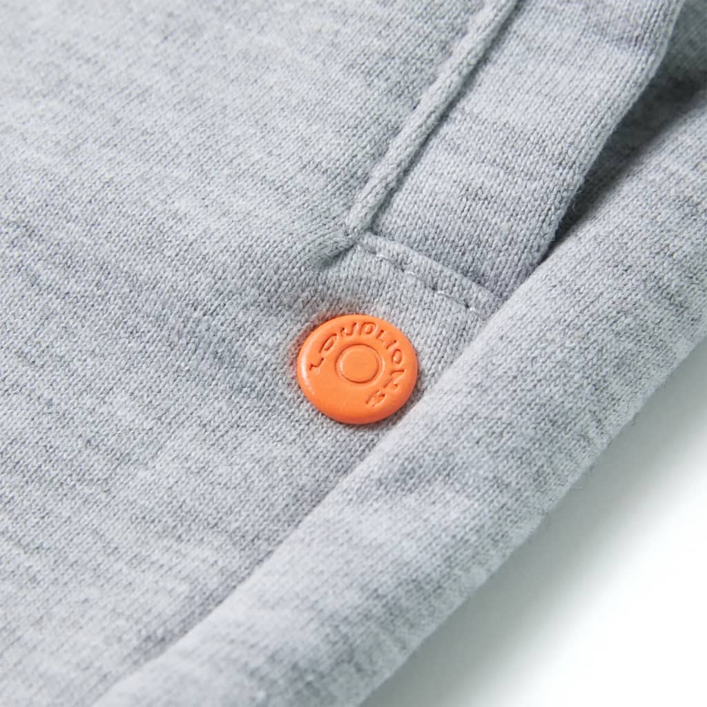 Calções de criança com cordão cinzento 128