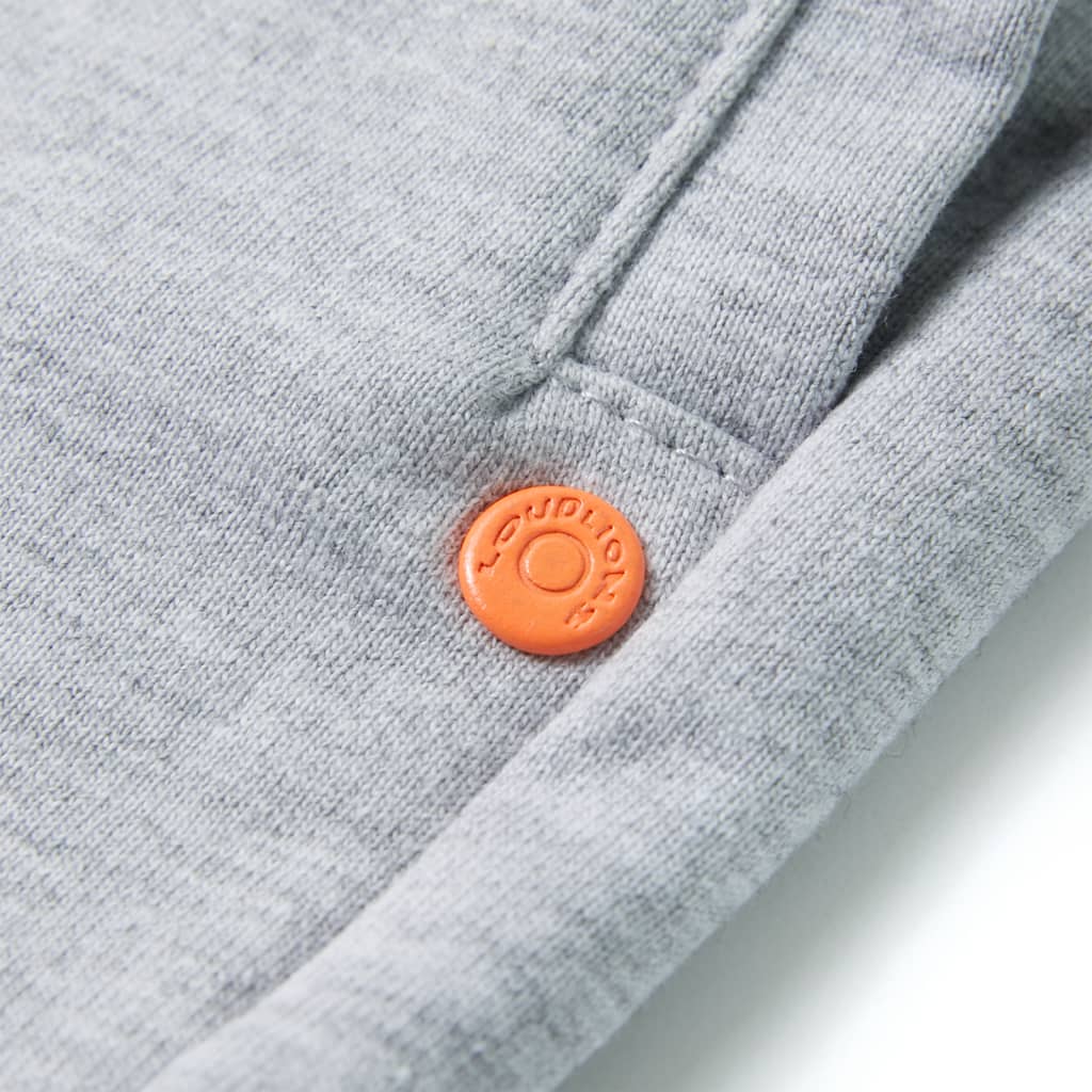 Calções de criança com cordão cinzento 128