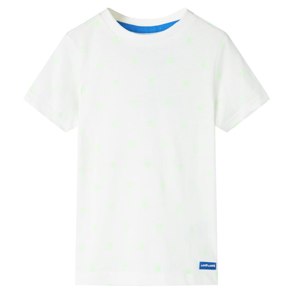 T-shirt infantil cor cru 140