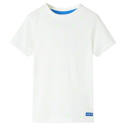T-shirt infantil cor cru 116