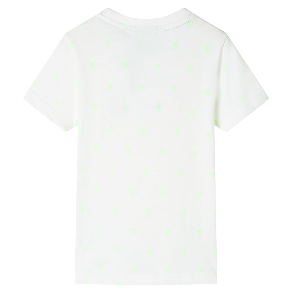 T-shirt infantil cor cru 116