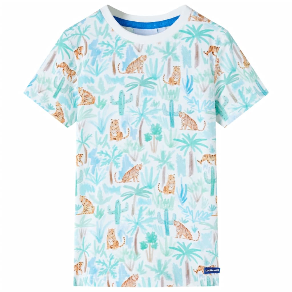 T-shirt infantil cor cru 140