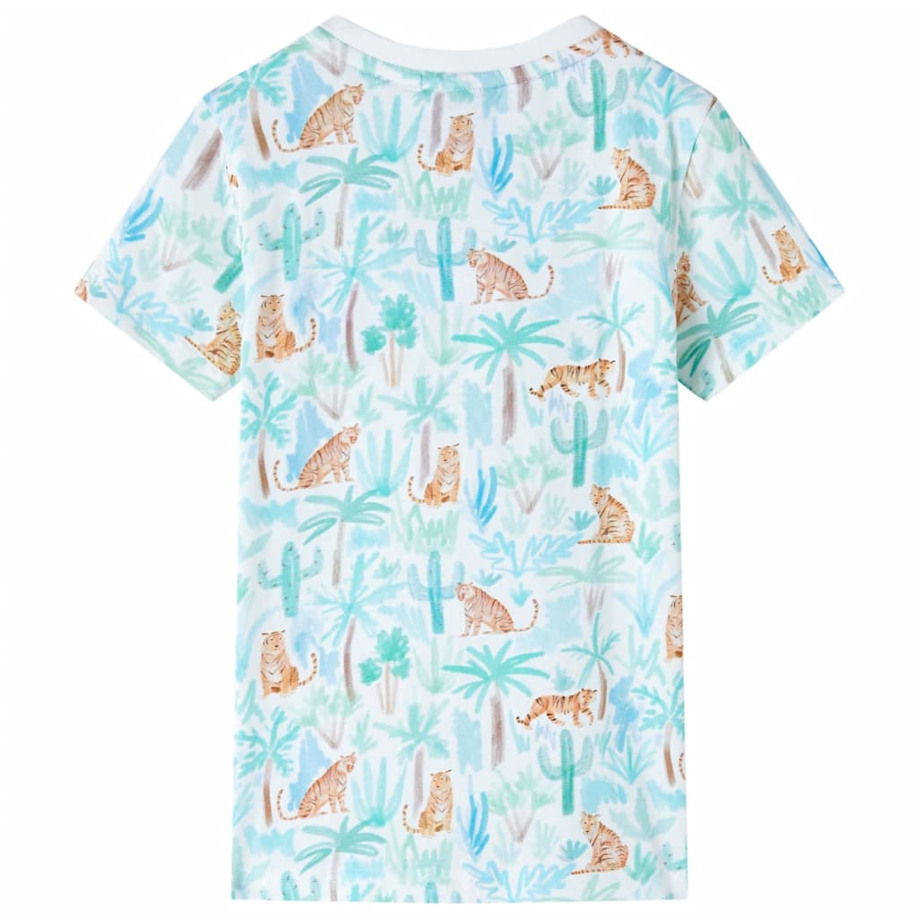 T-shirt infantil cor cru 140