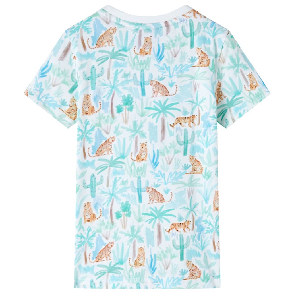 T-shirt infantil cor cru 140