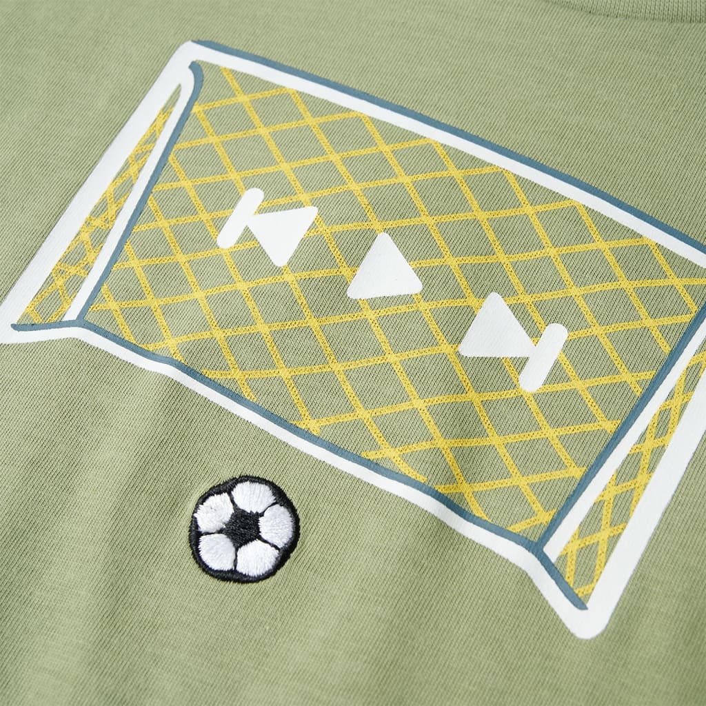 T-shirt de criança lima 128