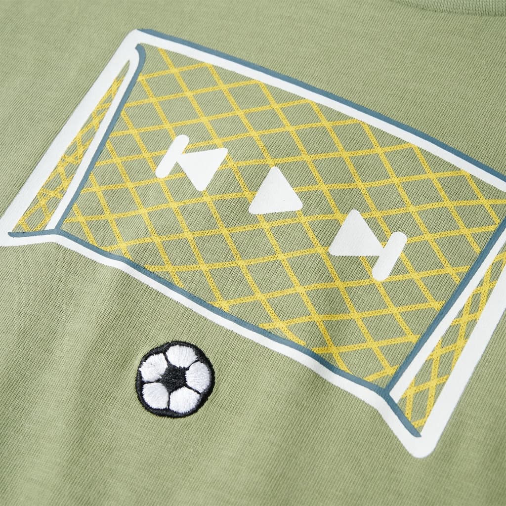 T-shirt de criança lima 128