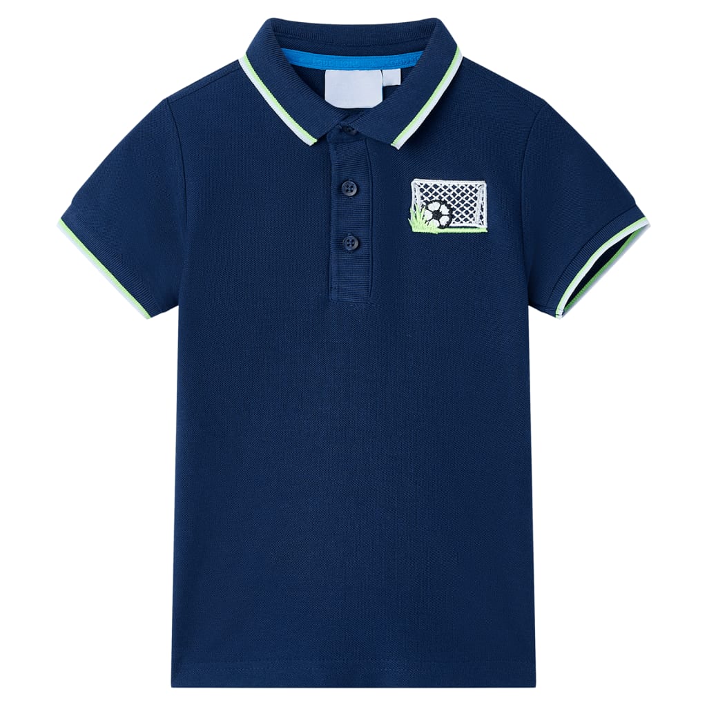 Polo para criança azul-marinho 116