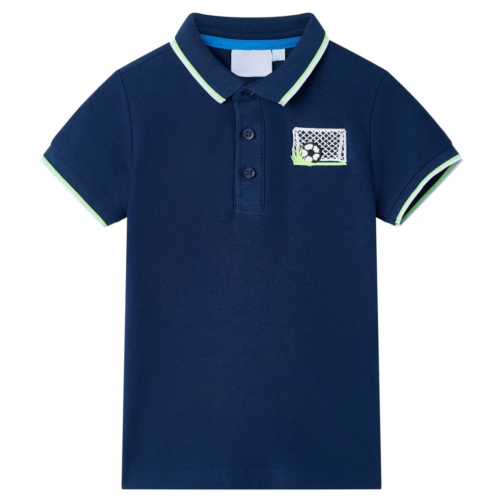 Polo para criança azul-marinho 116