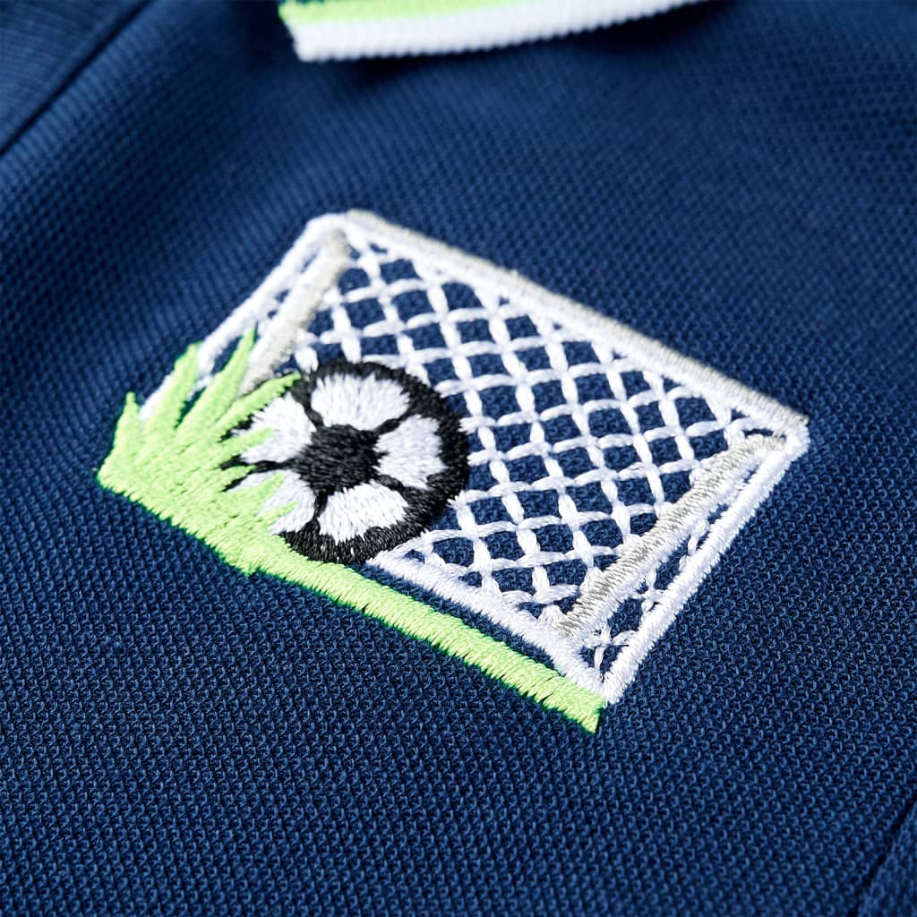 Polo para criança azul-marinho 116