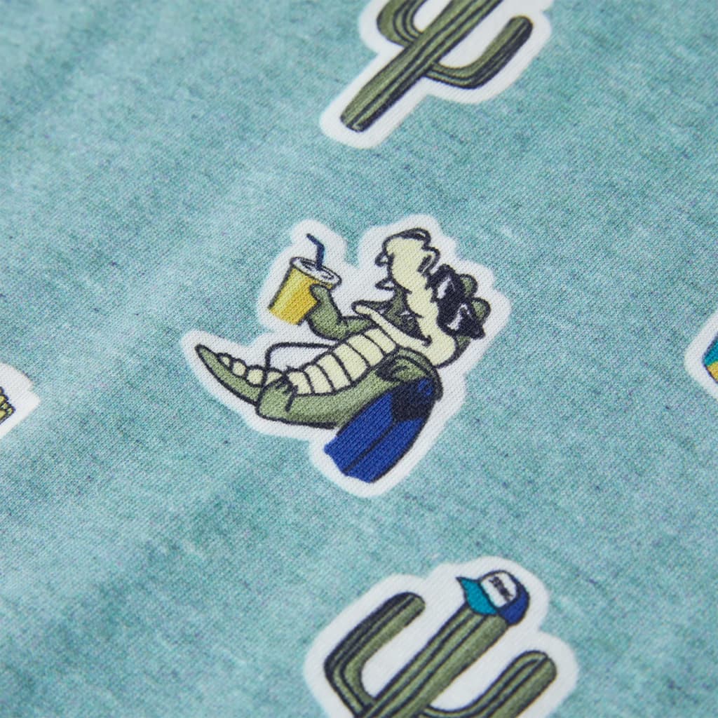 T-shirt de criança mistura de azuis 116