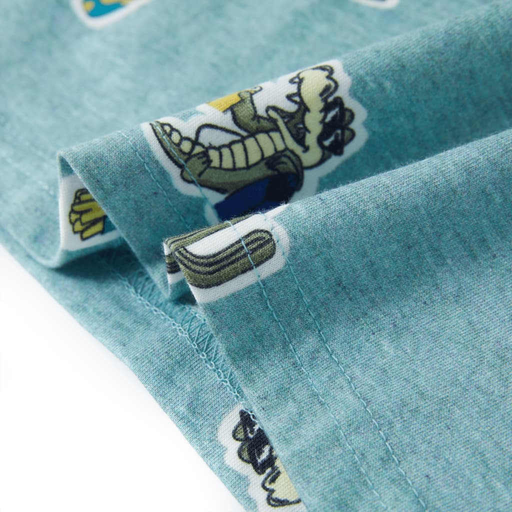 T-shirt de criança mistura de azuis 116